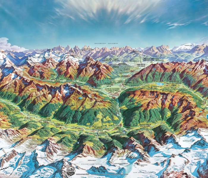 Puzzle - Heye - Panorama alpejska