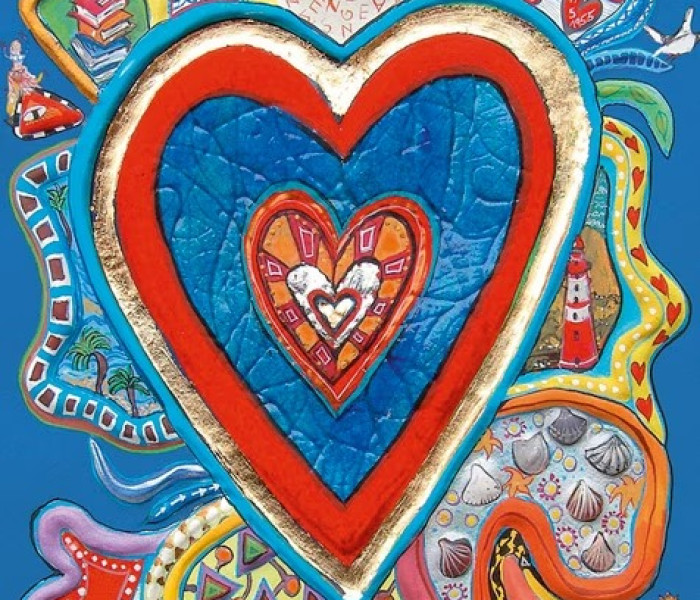 Puzzle - Heye - Czerwony i niebieski