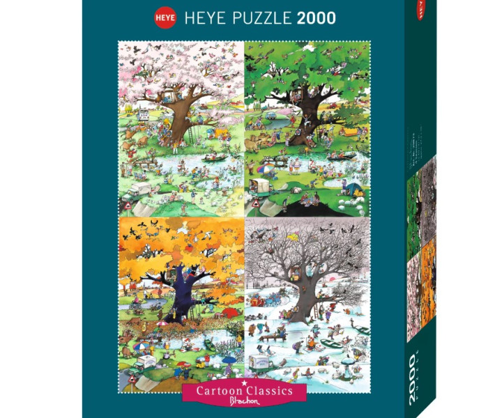 Puzzle - Heye - Cztery pory roku