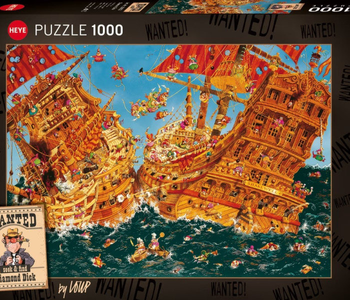 Puzzle - Heye - Diamentowy Dick