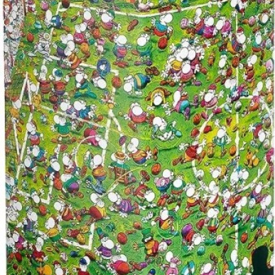 Szalony futbol - Triangular puzzle