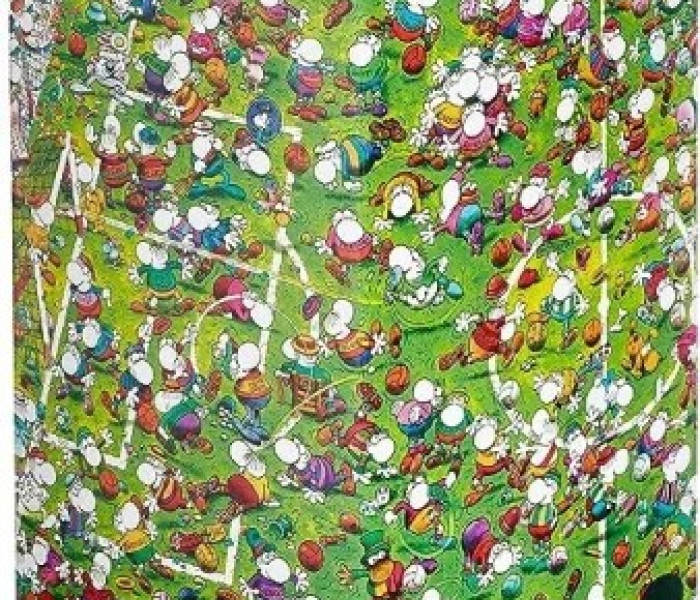 Puzzle - Heye - Szalony futbol - Triangular puzzle