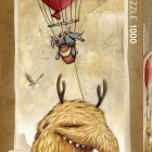 Puzzle - Heye - Czerwony balonik - Puzzle Panoramiczne