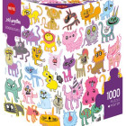 Puzzle - Heye - Rysunki kotów - Triangular puzzle