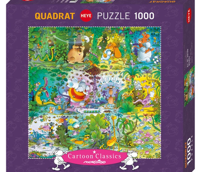 Puzzle - Heye - Dzikie zwierzęta