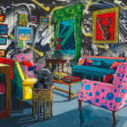 Puzzle - Heye - Pokój z jeleniem