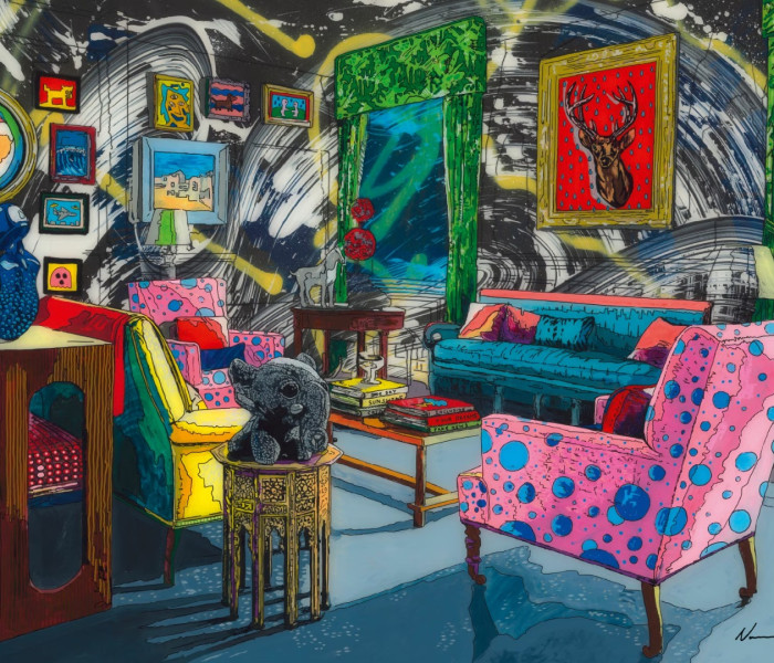 Puzzle - Heye - Pokój z jeleniem