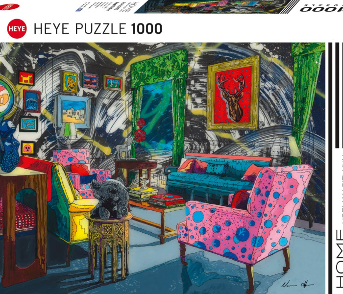 Puzzle - Heye - Pokój z jeleniem