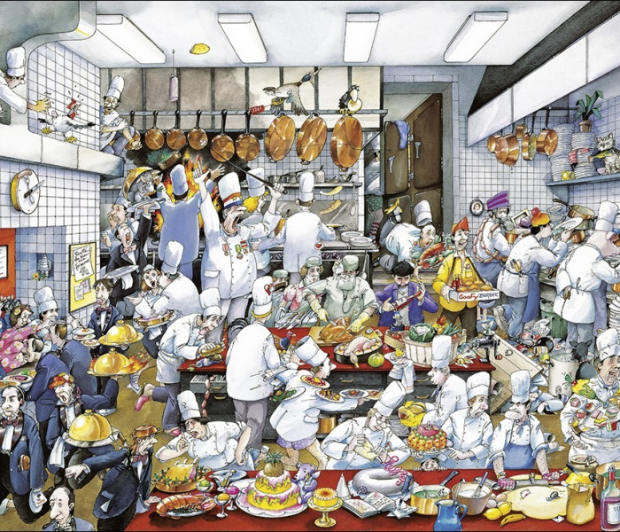 Puzzle - Heye - Kreatywni szefowie kuchni