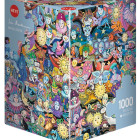 Puzzle - Heye - Maski - Triangular Puzzle