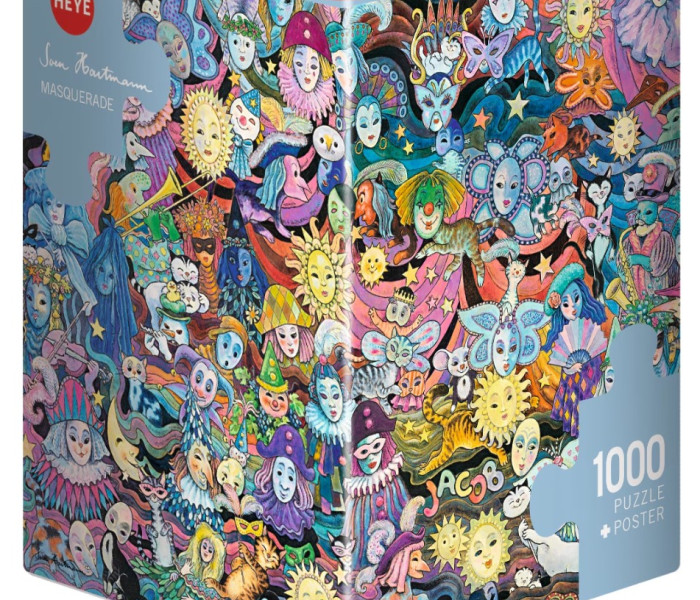 Puzzle - Heye - Maski - Triangular Puzzle