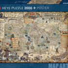 Puzzle - Heye - Mapa piratów