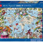 Puzzle - Heye - Puzzle Wspaniały świat