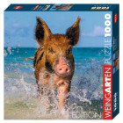 Puzzle - Heye - Prosiątko na plaży