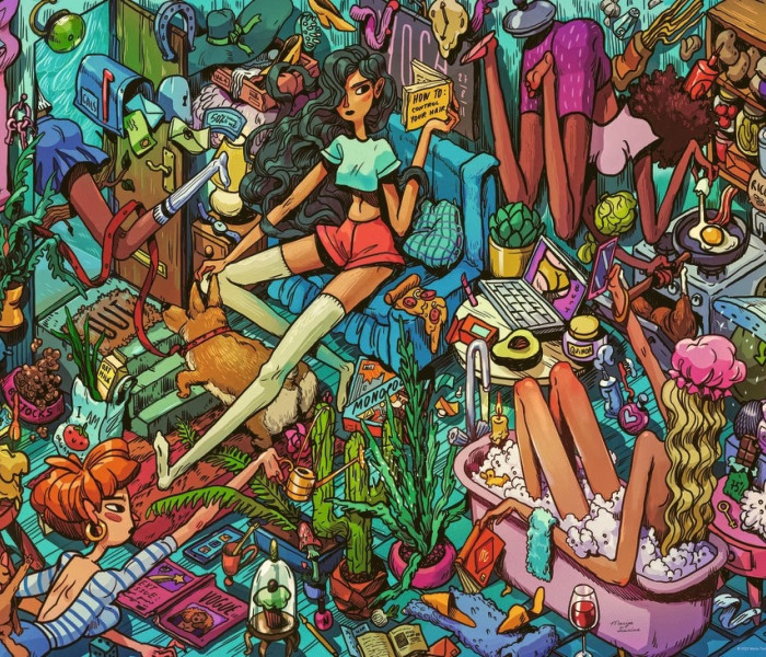 Puzzle - Heye - Współlokator - Triangular puzzle