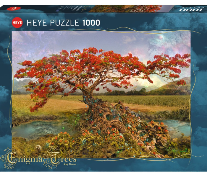 Puzzle - Heye - Czerwone drzewo