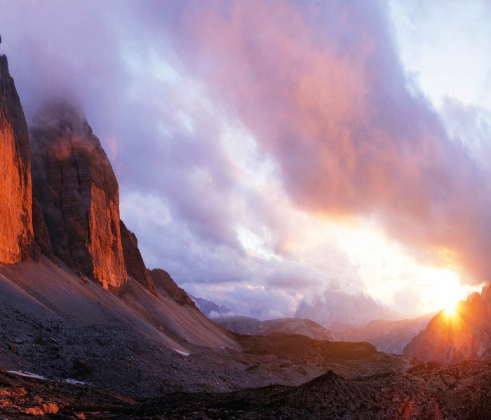 Puzzle - Heye - Trzy tarcze - Puzzle Panoramiczne