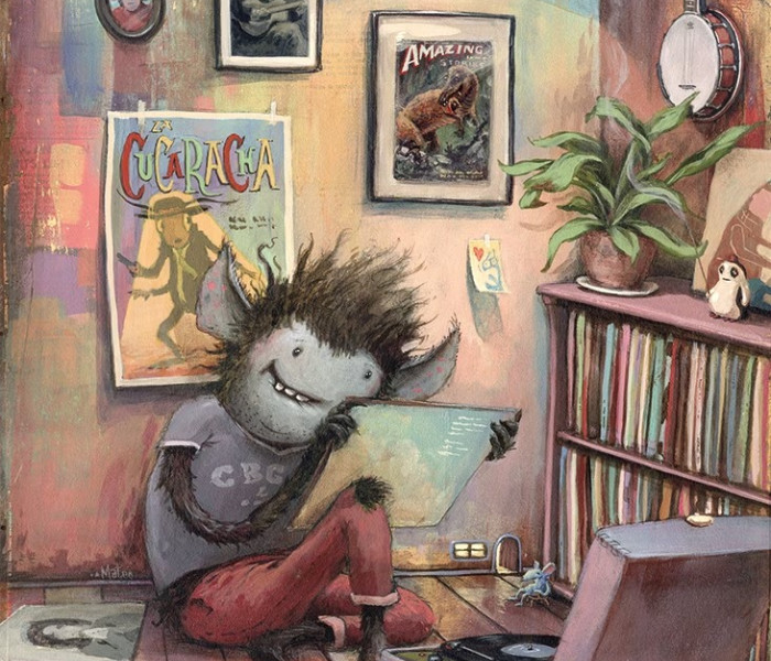 Puzzle - Heye - Potwór winylowy