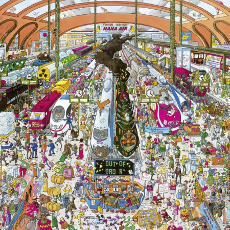 Stacja kolejowa  - Triangular puzzle