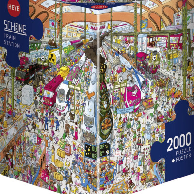 Stacja kolejowa  - Triangular puzzle