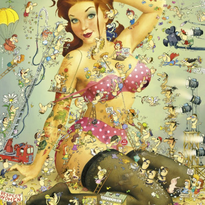 Życie dziewczyn na Instagramie - Triangular puzzle