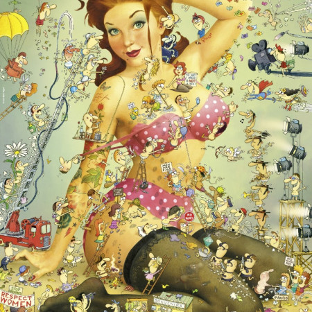 Życie dziewczyn na Instagramie - Triangular puzzle