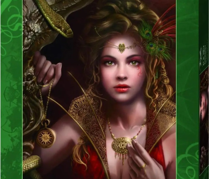 Puzzle - Heye - Złote ozdoby