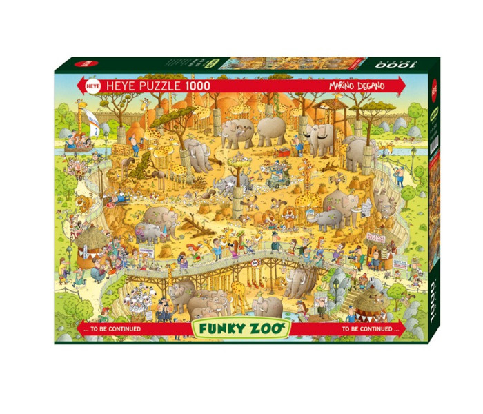 Puzzle - Heye - ZOO - Afryka