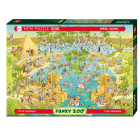 Puzzle - Heye - Zoo - ekspozycja o Nilu