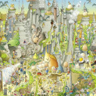 Puzzle - Heye - Zoo - Wystawa jurajska