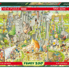 Puzzle - Heye - Zoo - Wystawa jurajska