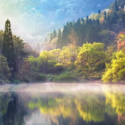 Puzzle - Heye - Jezioro Seryangji - Puzzle Panoramiczne