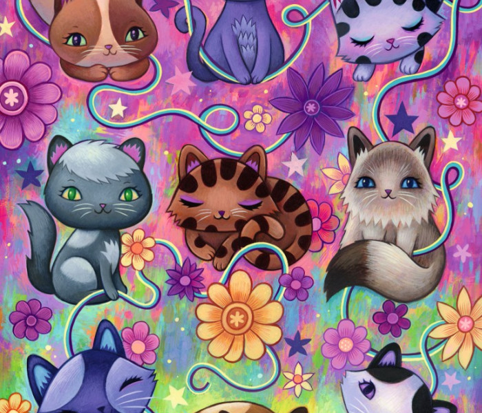 Puzzle - Heye - Kocięta