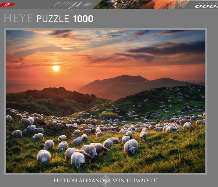 Puzzle - Heye - Owce i wulkany