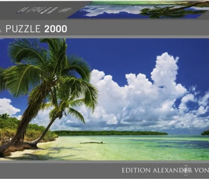 Puzzle - Heye - Raj palmowy - Puzzle Panoramiczne
