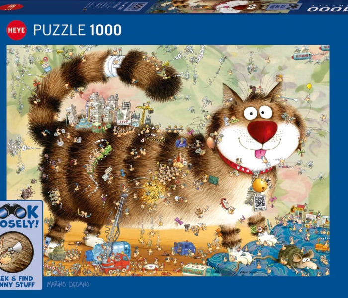 Puzzle - Heye - Przyjrzyj się uważnie… kotu