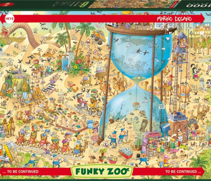 Puzzle - Heye - ZOO - Ekspozycja na pustynię