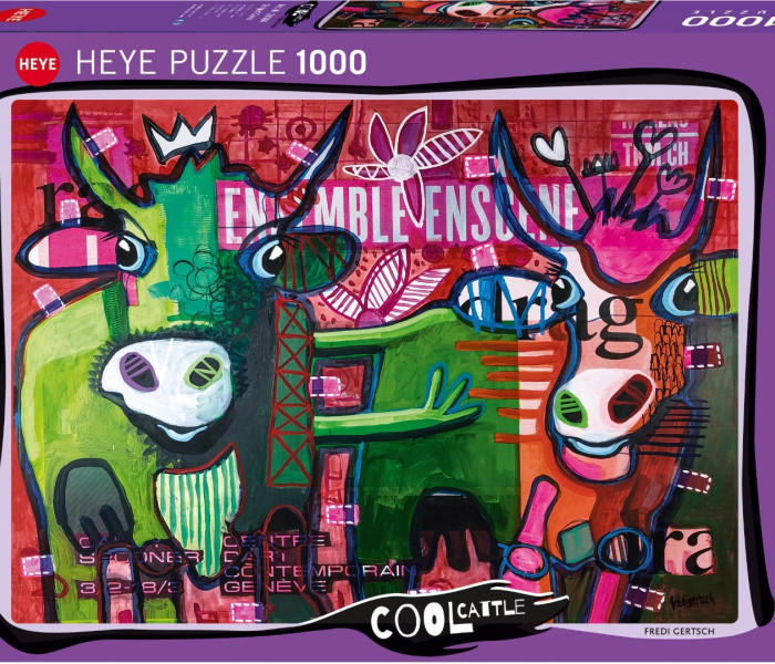 Puzzle - Heye - Pasiaste krowy