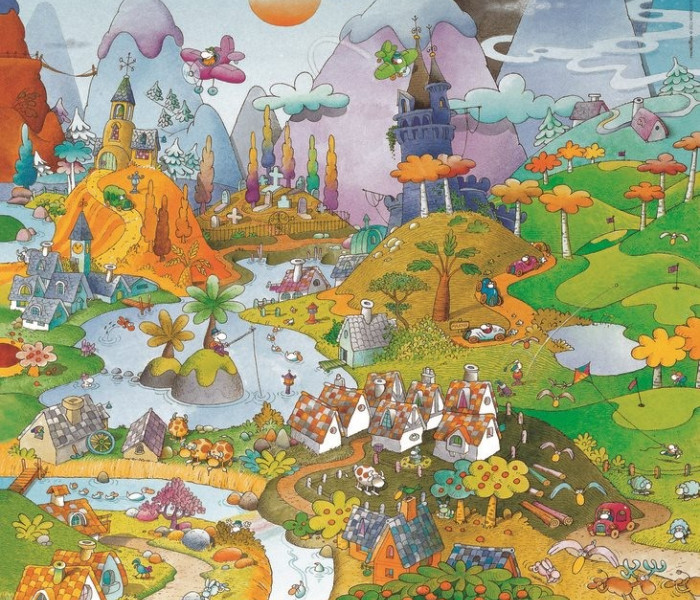 Puzzle - Heye - Sielanka nad jeziorem