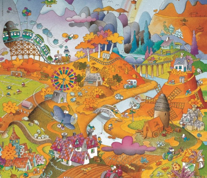 Puzzle - Heye - Sielanka na polu