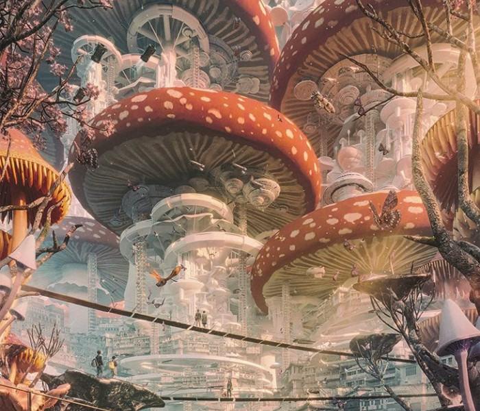 Puzzle - Heye - Kraj grzybów