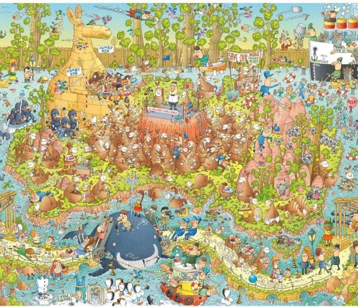 Puzzle - Heye - Zoo - Australijska wystawa