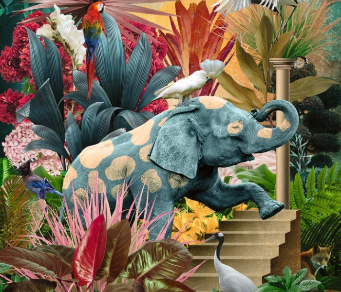 Puzzle - Heye - Słoń plamisty