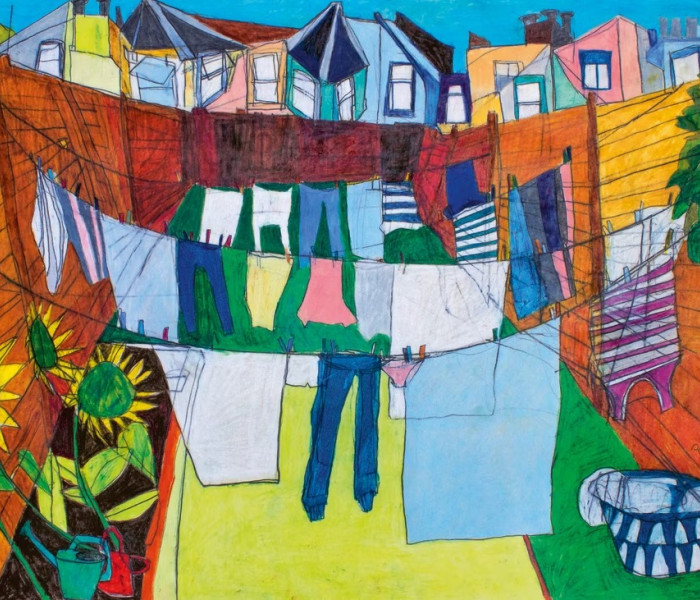 Puzzle - Heye - Na podwórku