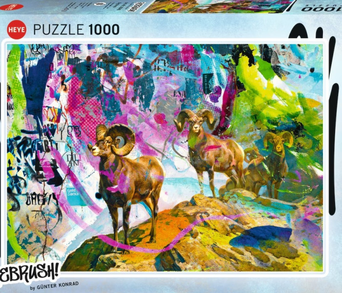 Puzzle - Heye - Duże rogi