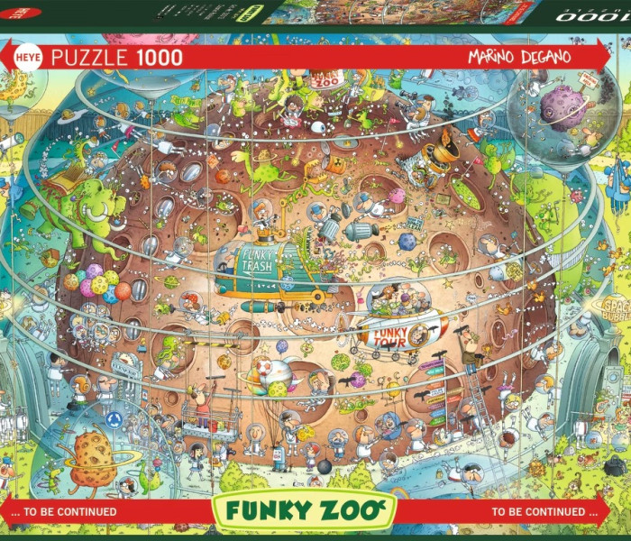 Puzzle - Heye - ZOO - Ekspozycja kosmiczna