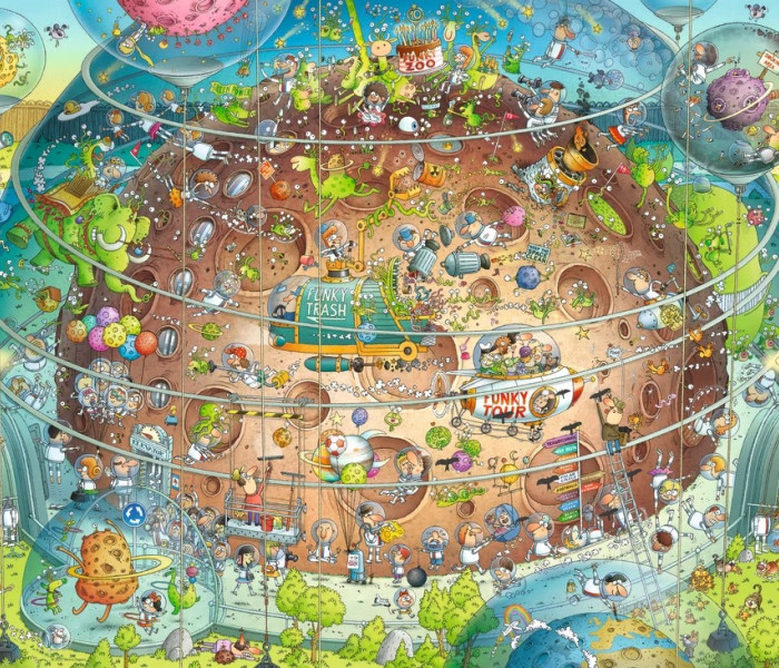 Puzzle - Heye - ZOO - Ekspozycja kosmiczna
