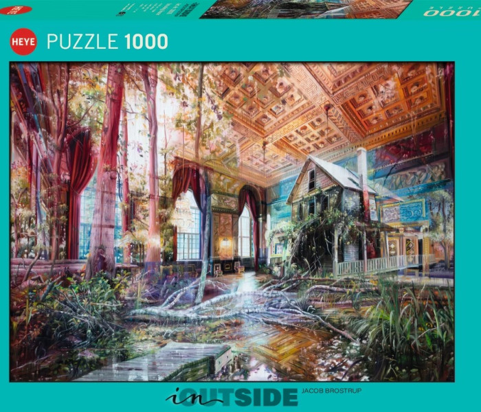 Puzzle - Heye - Dom wewnętrzny