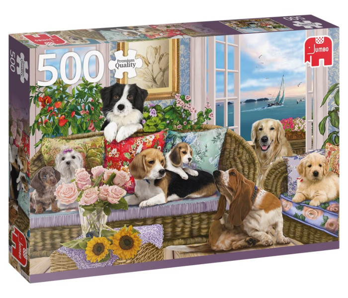 Puzzle - Jumbo - Futrzani przyjaciele