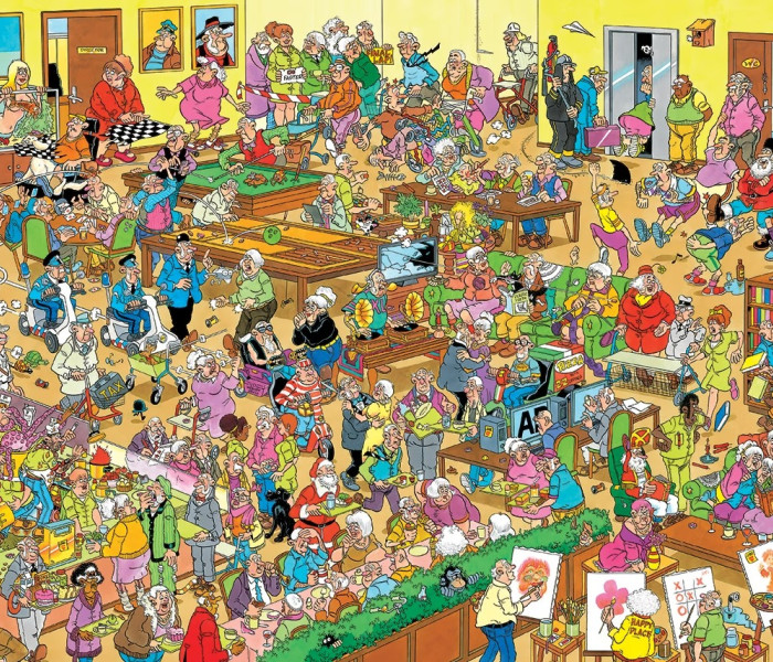 Puzzle - Jumbo - Dom dla osób starszych